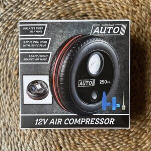 Saddlebred Auto Black and Red 12V Air Compressor